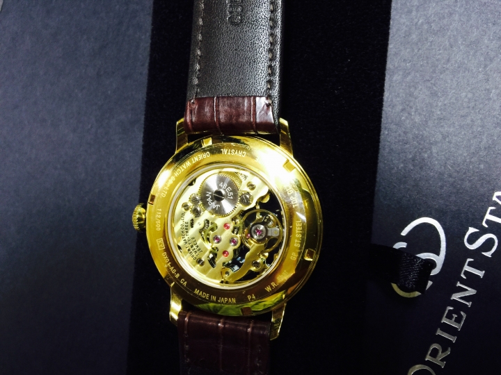 開箱 Orient Star skeleton