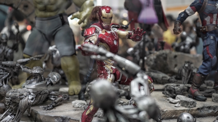 A7S 2015香港動漫節 MARVEL 模型實拍.