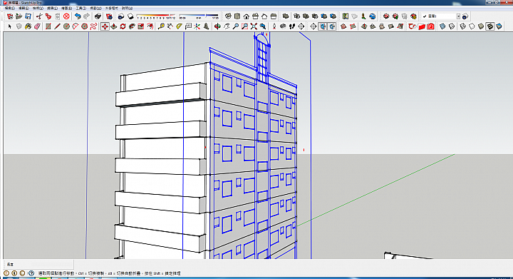[分享] SKETCHUP 建築外觀模型建立