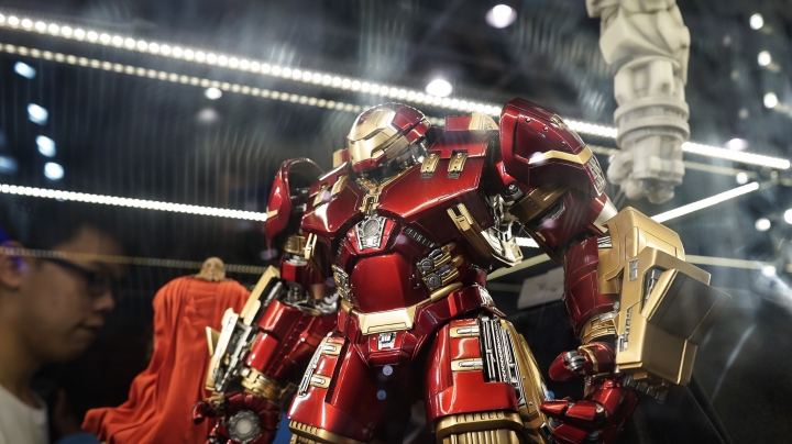 A7S 2015香港動漫節 MARVEL 模型實拍.