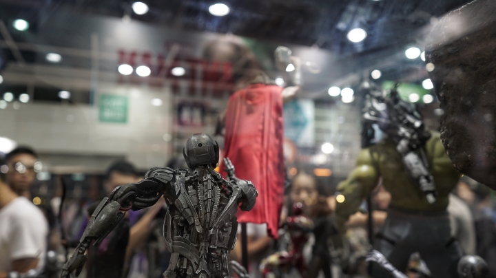 A7S 2015香港動漫節 MARVEL 模型實拍.