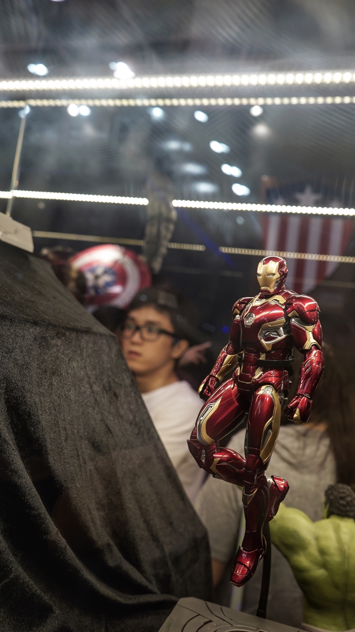 A7S 2015香港動漫節 MARVEL 模型實拍.