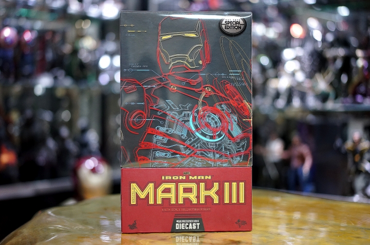 (圖多) 開箱! hot toys 鋼鐵人 限定版合金馬克3