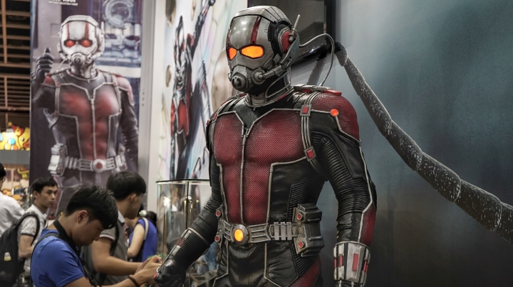 A7S 2015香港動漫節 MARVEL 模型實拍.