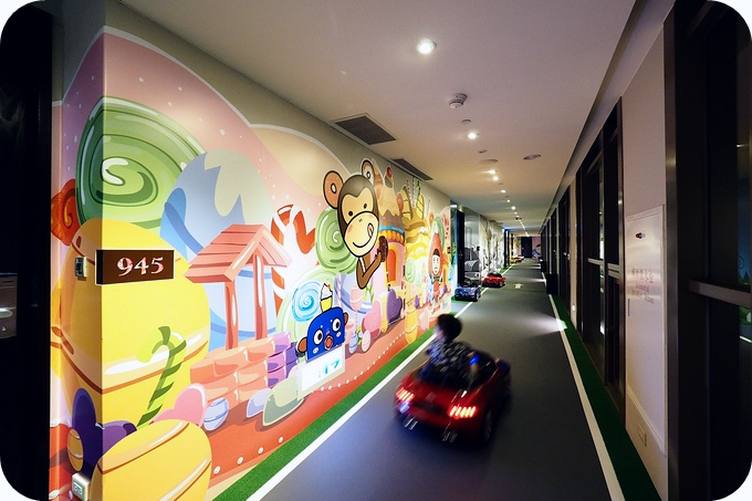 全台親子飯店第一名：Silks Place Yilan蘭城晶英酒店。賽車，海盜船，全員逃走中。