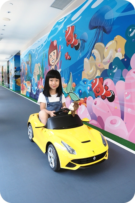 全台親子飯店第一名：Silks Place Yilan蘭城晶英酒店。賽車，海盜船，全員逃走中。