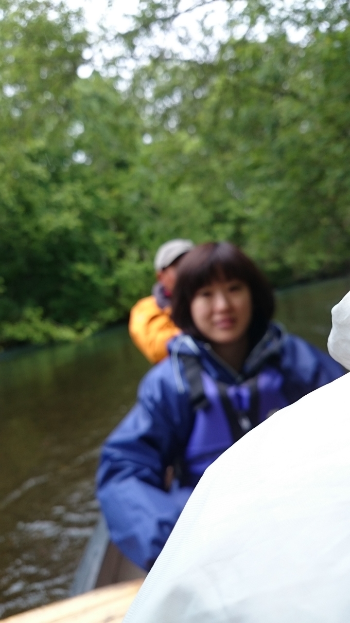 0624 天氣陰 釧路川Canoe tour!