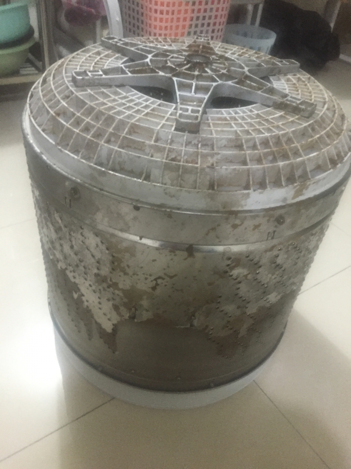 洗一台洗衣機的內槽要1800，父親節的今天我決定自己賺！