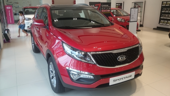 Sportage 展間出現開賣