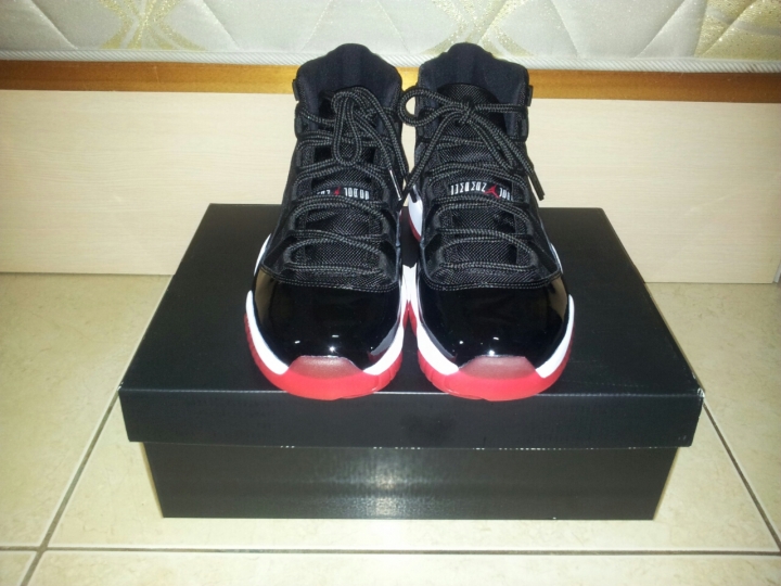 【分享】籃球鞋界的王者，AJ11 Bred 黑紅