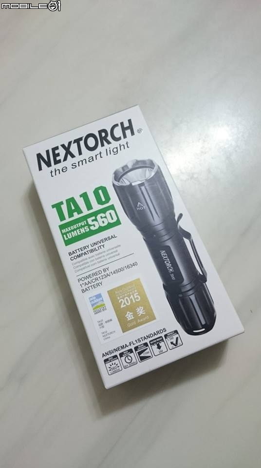 納麗德 NEXTORCH TA10 開箱