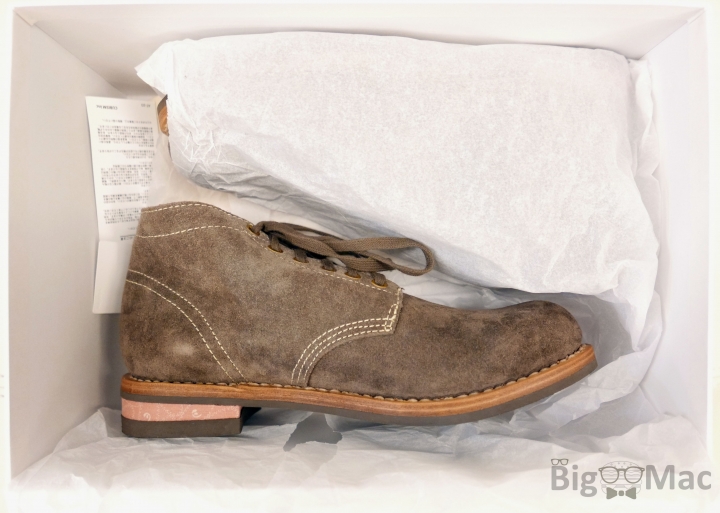 [開箱] Visvim Brigadier Boots Mid-Folk