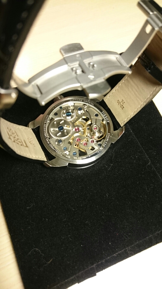[簡單開箱][拋光][夜光比較] Tissot T-Complication Squelette鏤空腕錶 / Ball fireman storm chaser dlc glow
