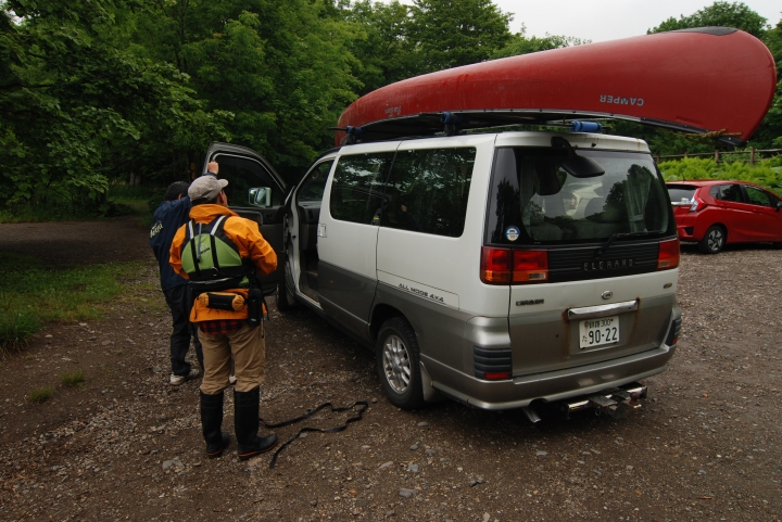 0624 天氣陰 釧路川Canoe tour!