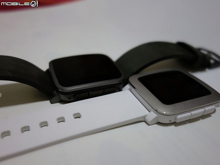 Pebble Time Steel遇見Pebble Time