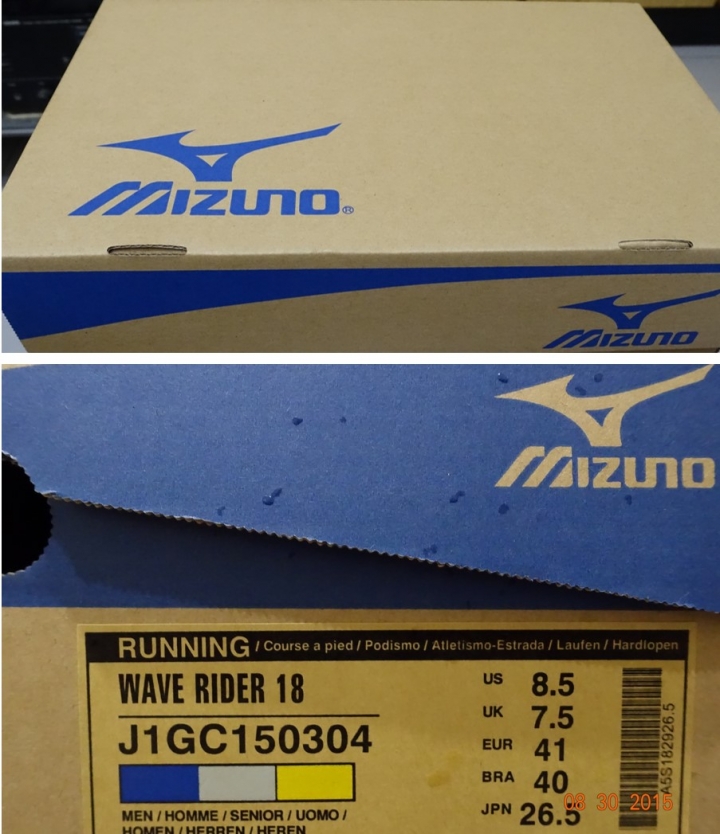 Mizuno WAVE RIDER簡易開箱