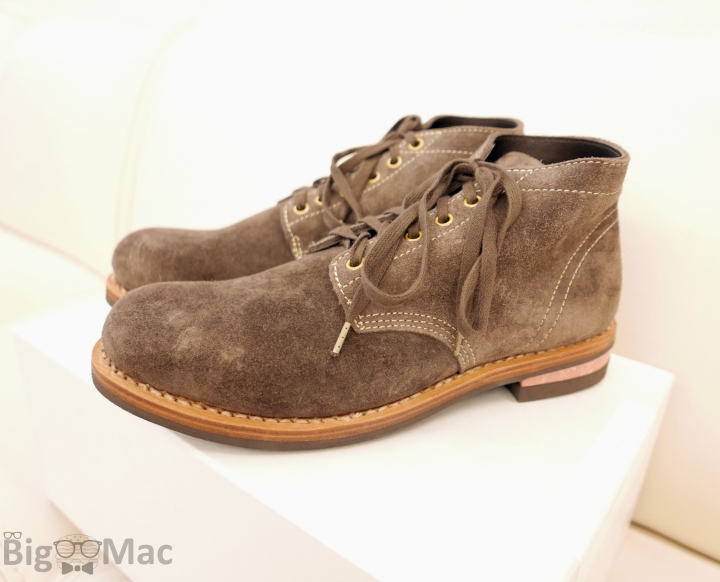 [開箱] Visvim Brigadier Boots Mid-Folk