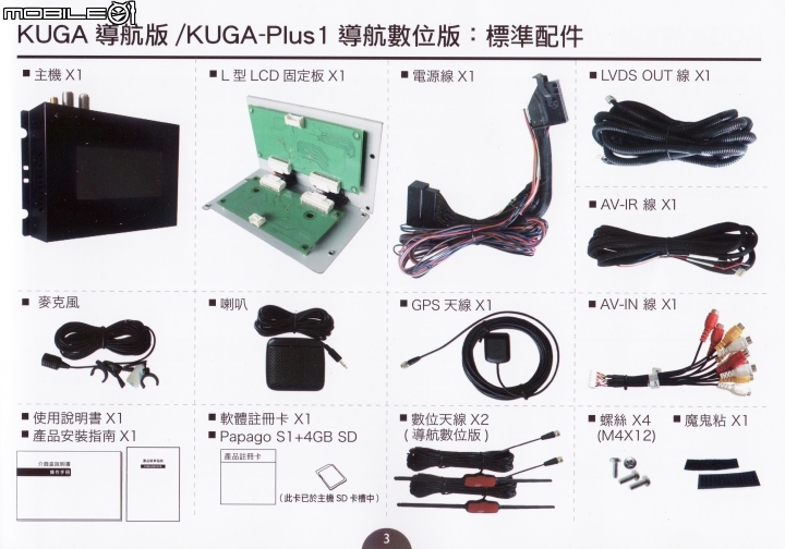 [開箱]2018/05/23-補充圖資-New Kuga Plus1 數位導航版 + WifiDisPlay [售後問題+註冊+圖資+手冊]