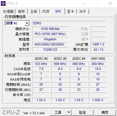記憶體是DDR3-1600卻顯示1333!?