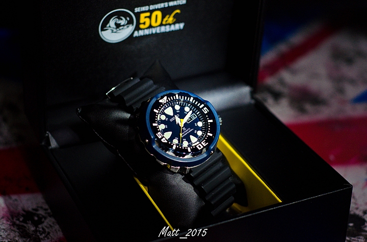 【開箱】我的第一支機械錶,SEIKO PROSPEX 50周年特別款 SRP655J1藍