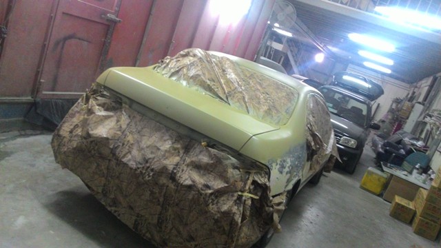 20年老車洗澡