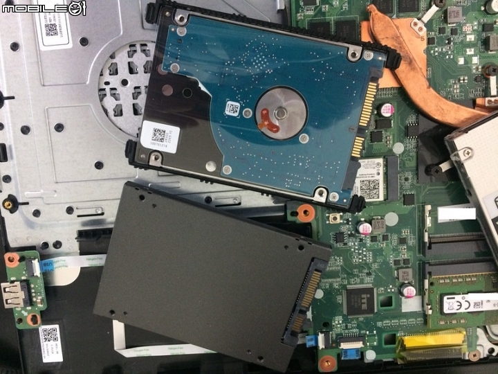 Acer EX5211G自拆改ssd分享 也有些問題需請益