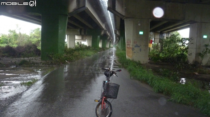 颱風天探視本鎮自行車道現況!!