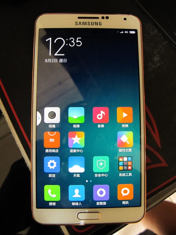 亂入MIUI(小米)台灣 NOTE3 SM-N900U (BRI-N900UZTUANL2)