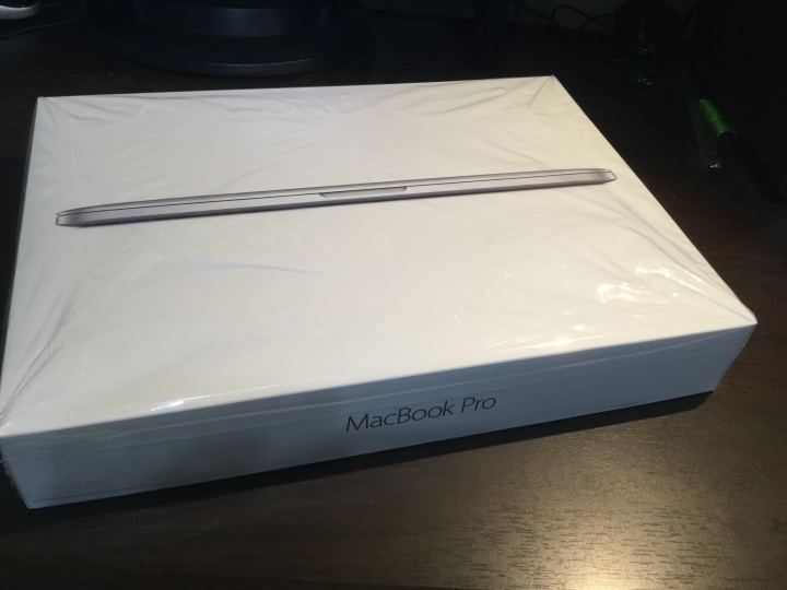 2015 Macbook Pro retina 開箱~