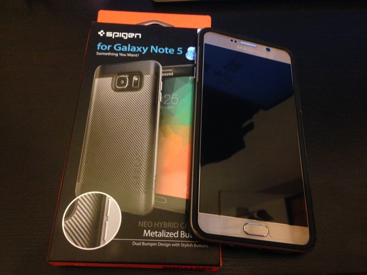 [開箱]Note 5 Neo Hybrid Carbon 碳纖紋雙件式邊框保護殼
