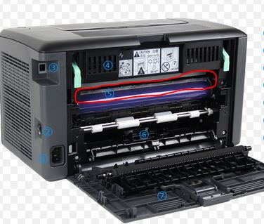 fuji xerox docuprint p215b 越印越黑 無法進紙 問題解決方式 ( 廢粉倉 進紙卡住 )