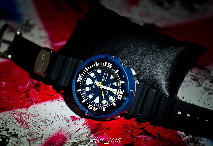 【開箱】我的第一支機械錶,SEIKO PROSPEX 50周年特別款 SRP655J1藍