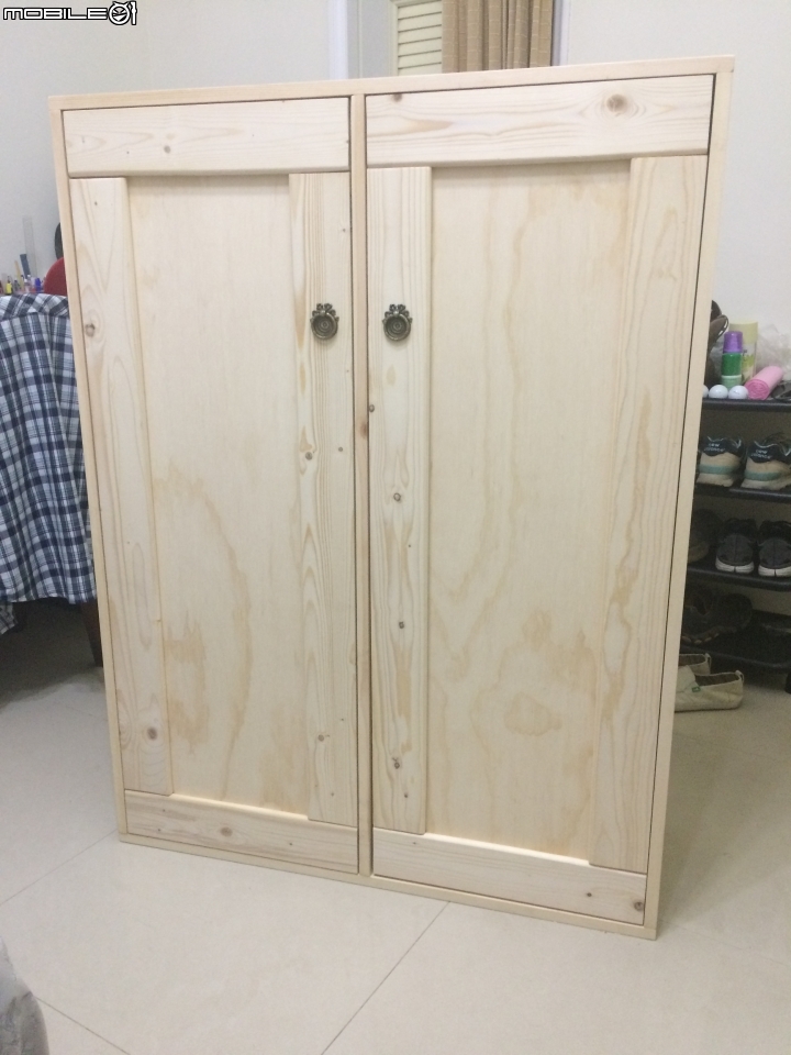 親手做鞋櫃送女友