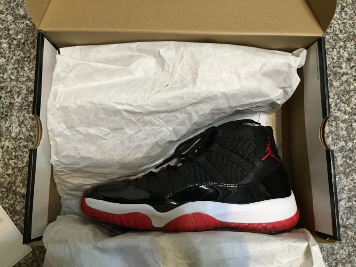 【分享】籃球鞋界的王者，AJ11 Bred 黑紅