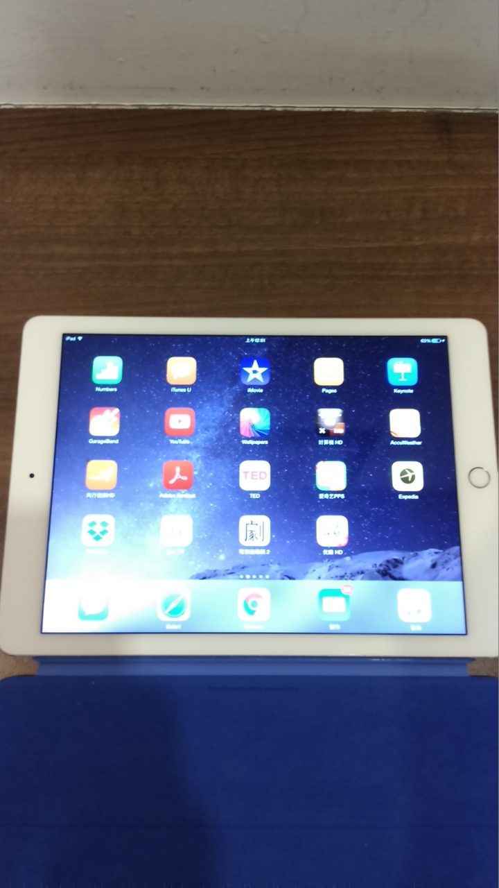 ipad air 2金色版簡單家常開箱