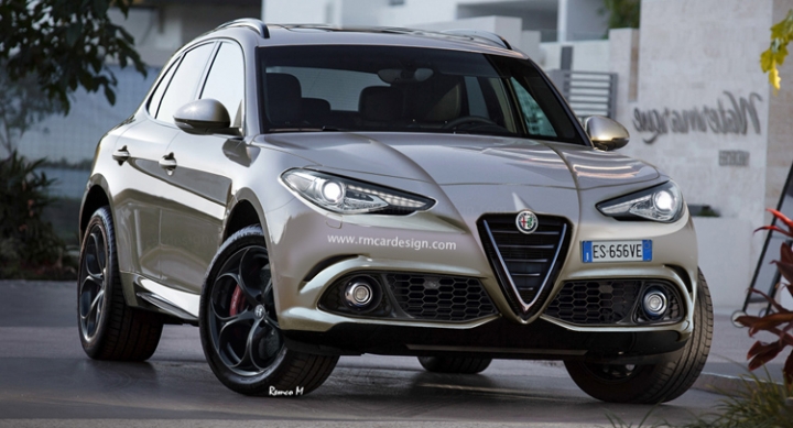 Alfa Romeo SUV擬真假想圖
