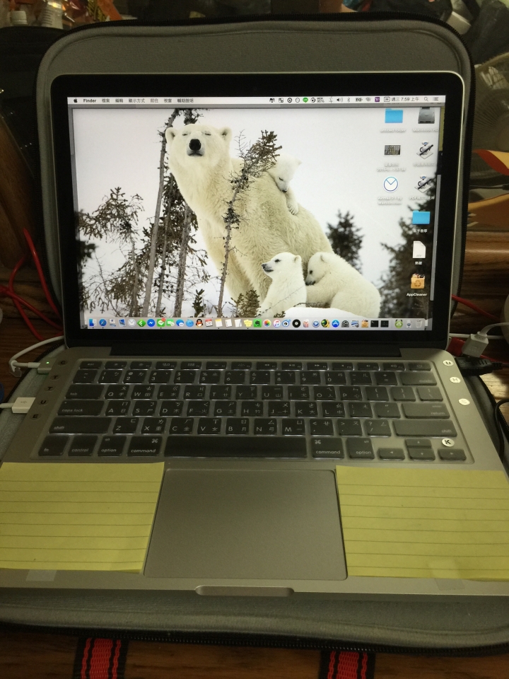 macbook便利貼和標籤