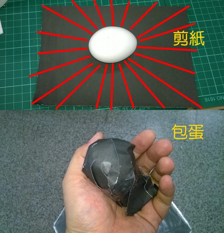 紙箱煮蛋-可收納式太陽爐(solar cooker)