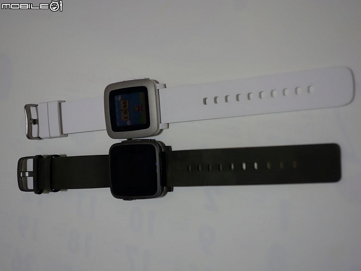 Pebble Time Steel遇見Pebble Time