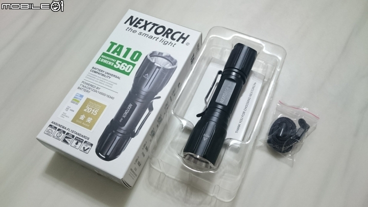 納麗德 NEXTORCH TA10 開箱