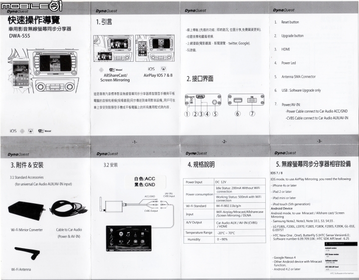 [開箱]2018/05/23-補充圖資-New Kuga Plus1 數位導航版 + WifiDisPlay [售後問題+註冊+圖資+手冊]