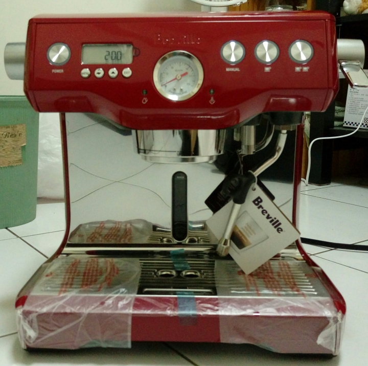 Breville  BES920XL 咖啡機 開箱