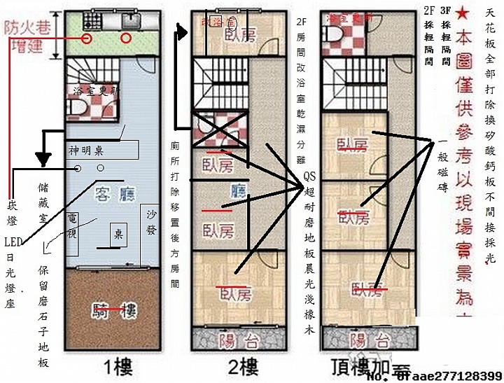 老透天翻修，問題請教