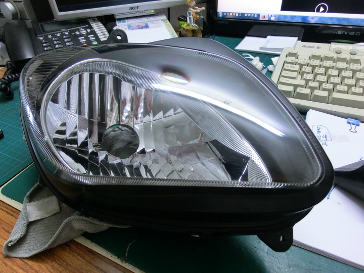 AN650舊堡大燈起霧DIY