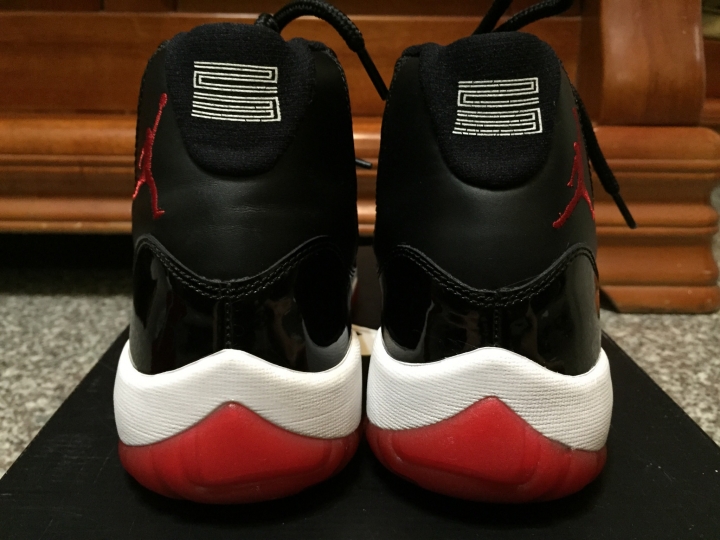 【分享】籃球鞋界的王者，AJ11 Bred 黑紅