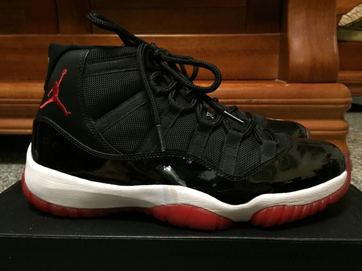 【分享】籃球鞋界的王者，AJ11 Bred 黑紅