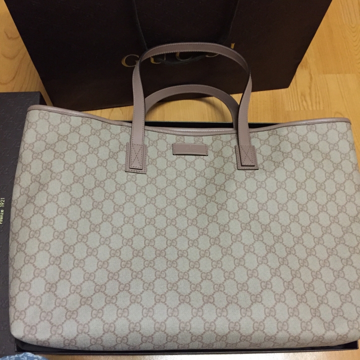 「開箱」Gucci 2015初秋 淡粉色 遲來的情人節禮物