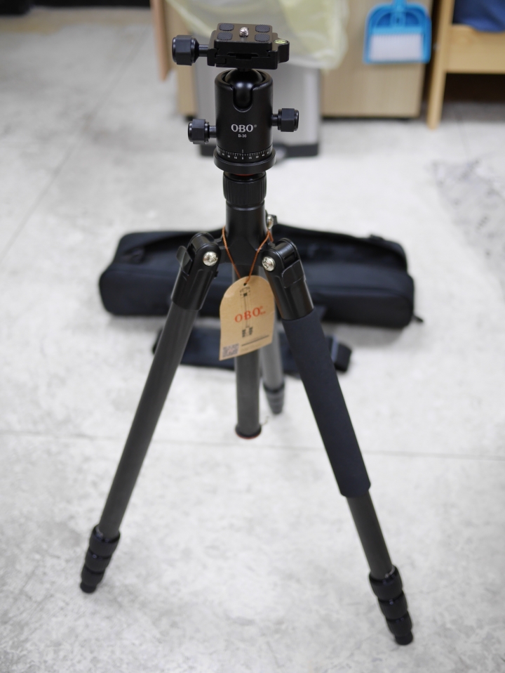 [不專業開箱] 超冷門品牌腳架 OBO BS254C + B36