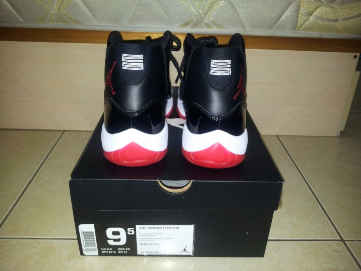 【分享】籃球鞋界的王者，AJ11 Bred 黑紅
