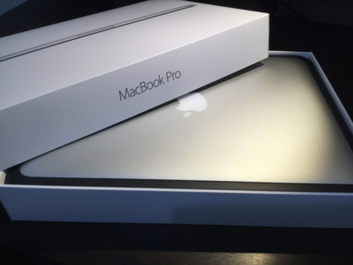 2015 Macbook Pro retina 開箱~